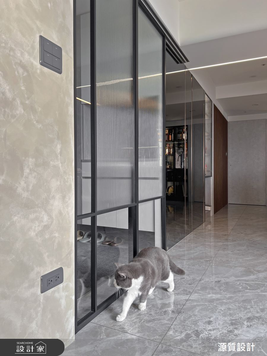 46坪老屋(16~30年)＿現代風客廳寵物案例圖片＿源質室內裝修設計工程＿源質_天闊_新店區_現代風_46坪之6