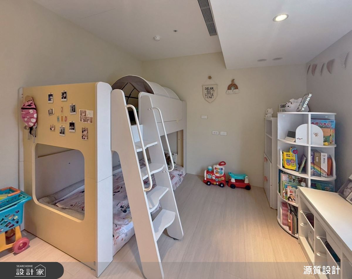 31坪老屋(16~30年)＿韓系奶油風兒童房兒童房案例圖片＿源質室內裝修設計工程＿源質_天闊_新店區_韓系奶油風之49