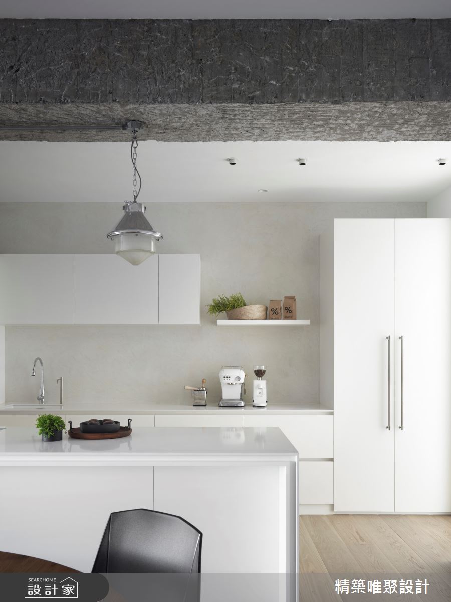 55坪毛胚屋＿北歐風餐廳中島案例圖片＿精築唯聚設計有限公司＿精築唯聚_基泰敦南之10