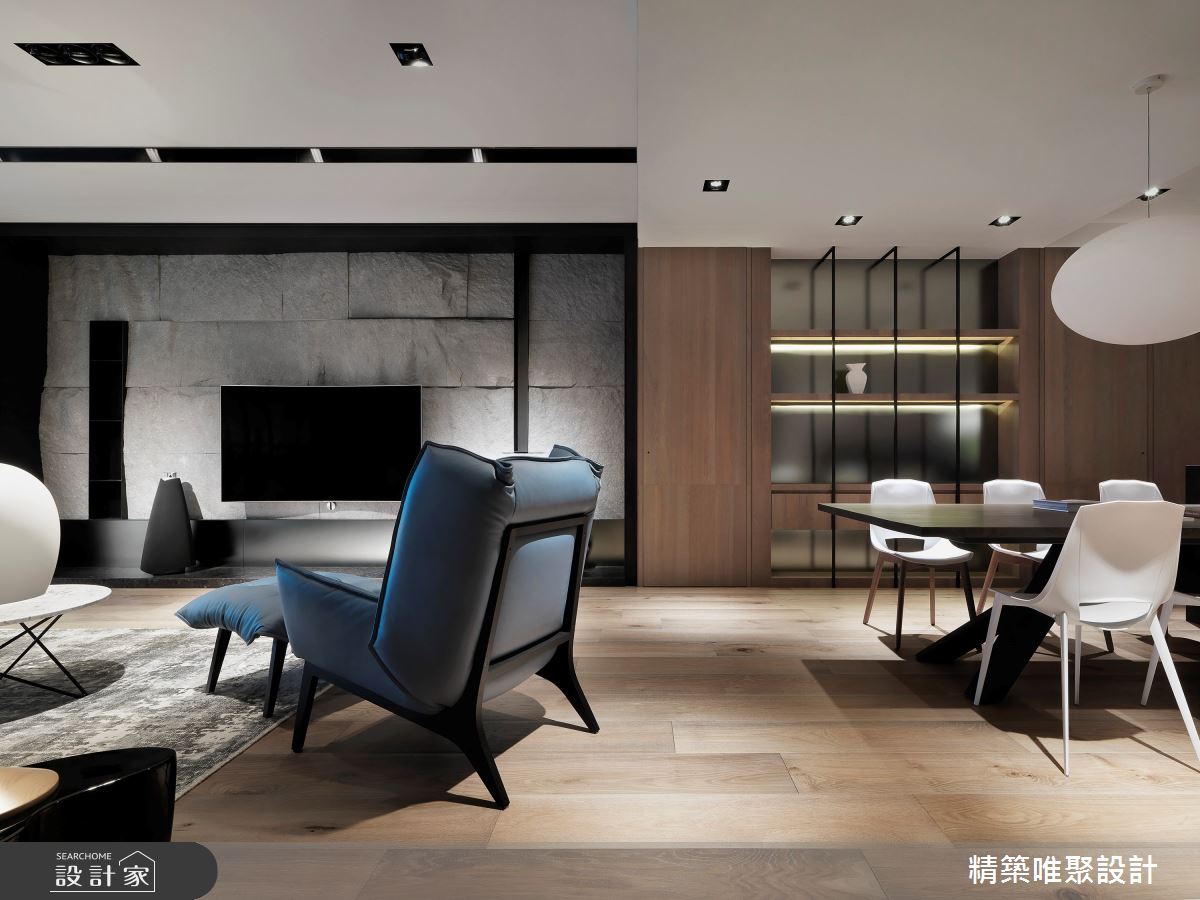 54坪毛胚屋＿人文禪風客廳餐廳案例圖片＿精築唯聚設計有限公司＿精築唯聚_名豐時藝之10