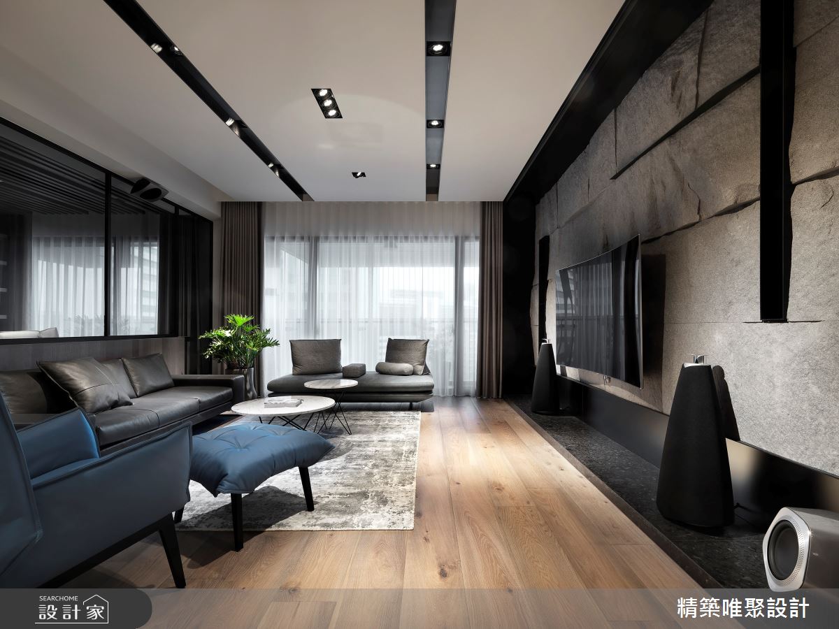 54坪毛胚屋＿人文禪風客廳案例圖片＿精築唯聚設計有限公司＿精築唯聚_名豐時藝之9