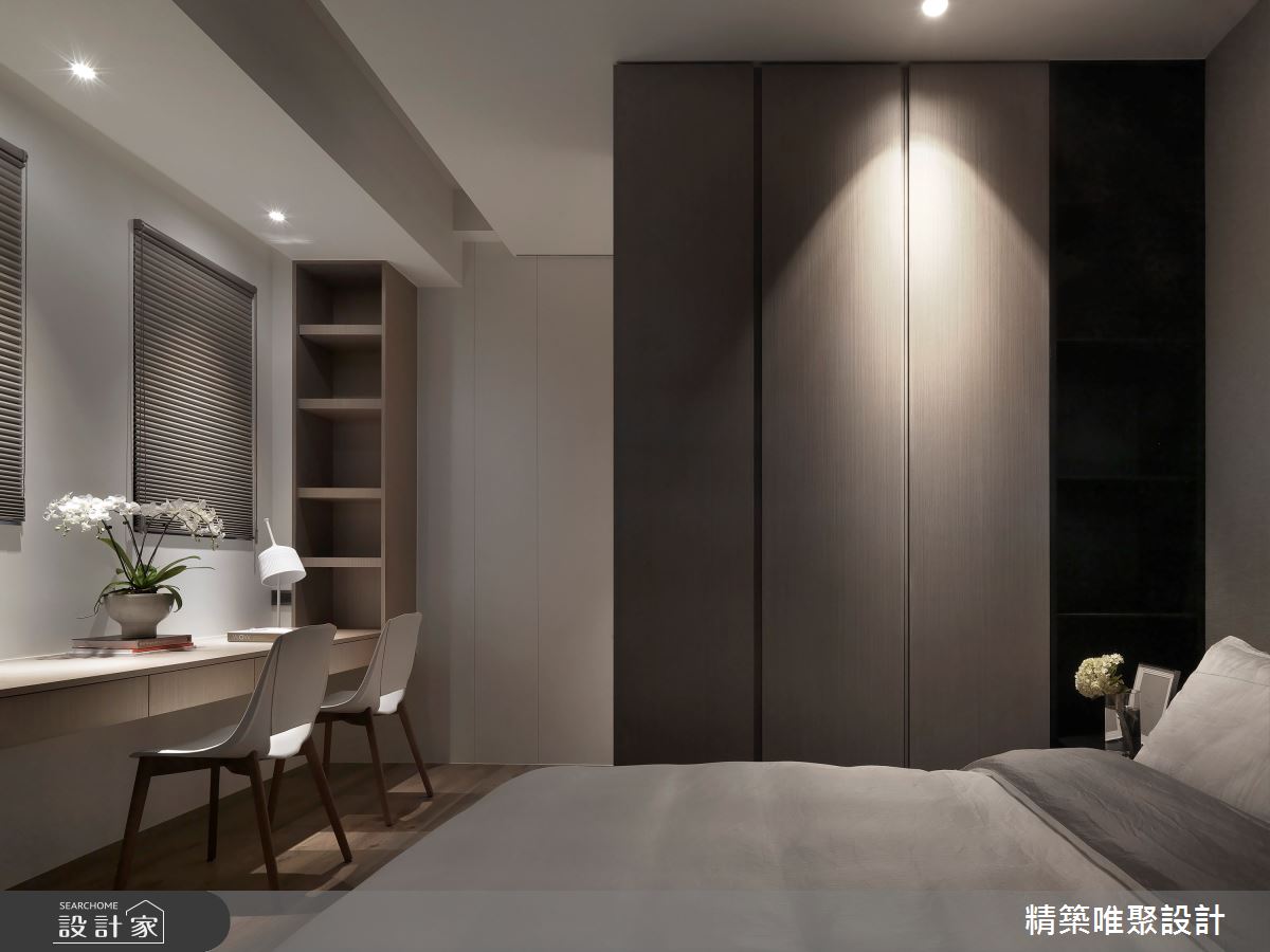 54坪毛胚屋＿人文禪風臥室案例圖片＿精築唯聚設計有限公司＿精築唯聚_名豐時藝之29