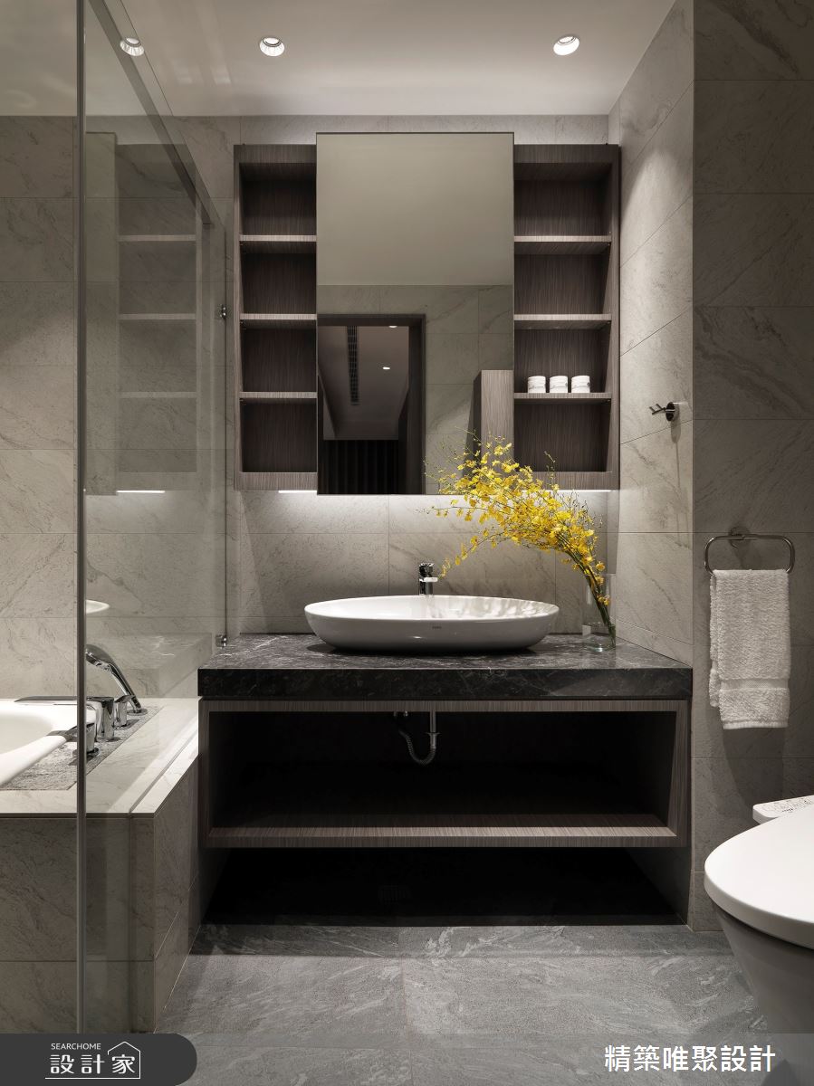 54坪毛胚屋＿人文禪風浴室案例圖片＿精築唯聚設計有限公司＿精築唯聚_名豐時藝之32