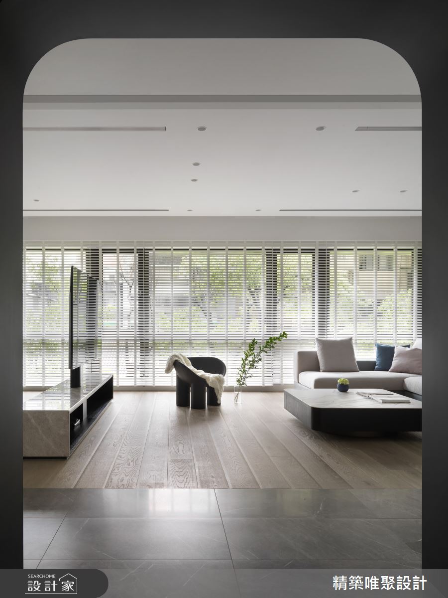 64坪新古屋(10年以下)＿現代風玄關客廳案例圖片＿精築唯聚設計有限公司＿精築唯聚_05之6