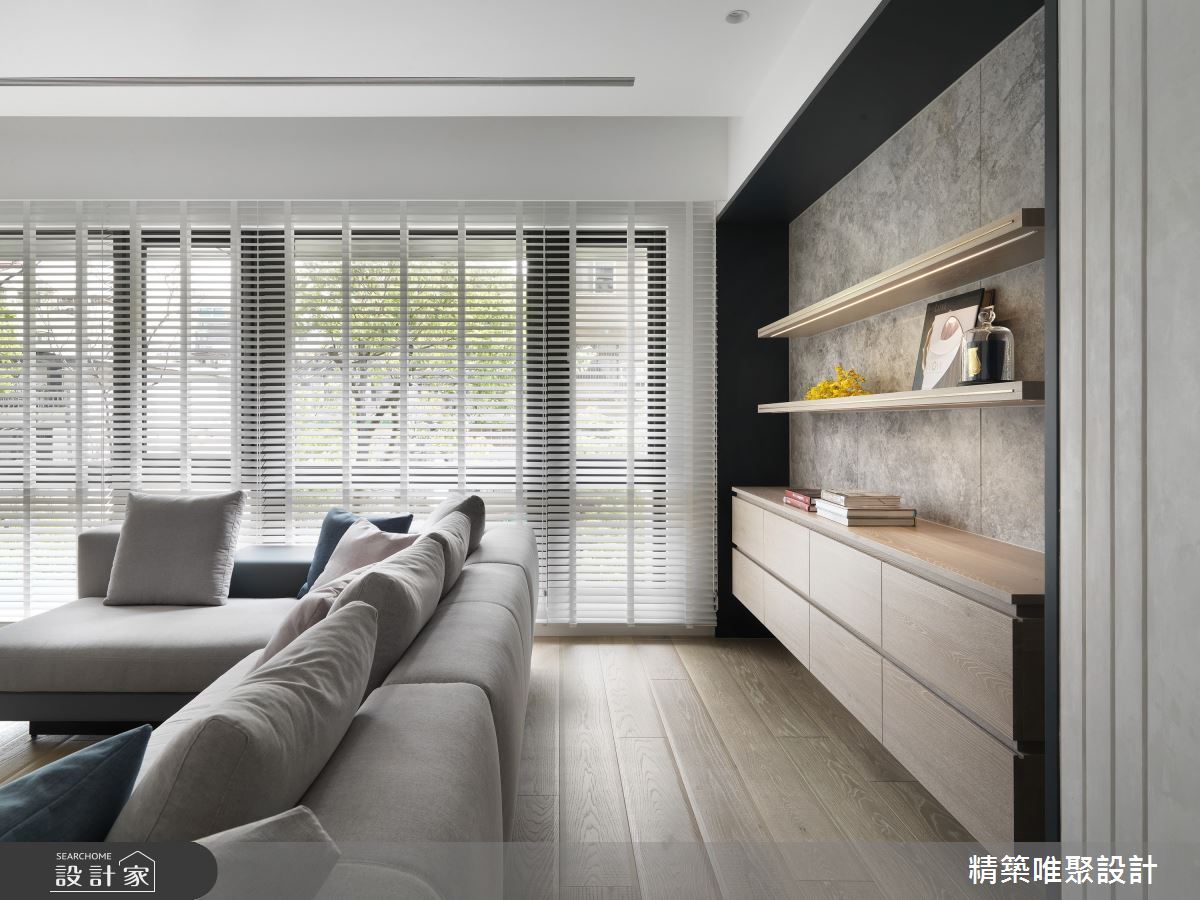 64坪新古屋(10年以下)＿現代風客廳案例圖片＿精築唯聚設計有限公司＿精築唯聚_05之8
