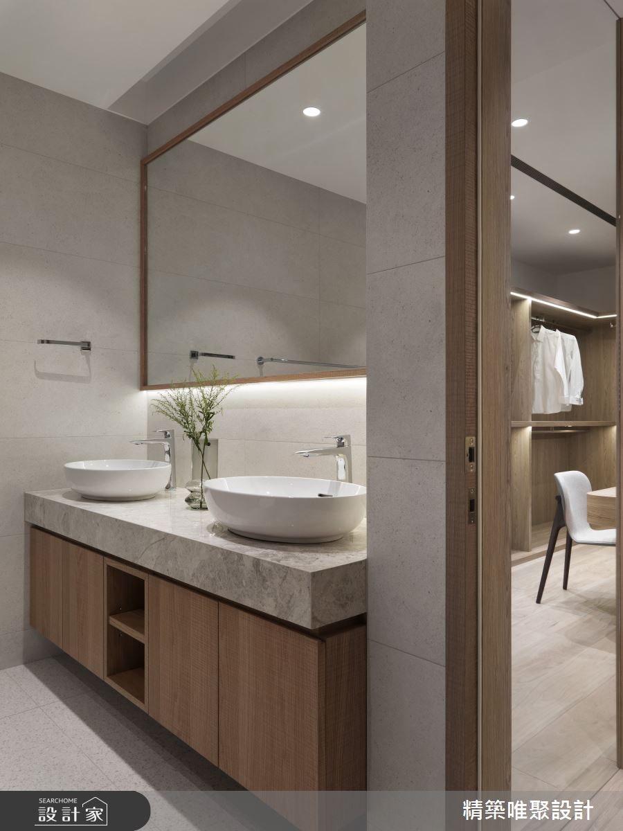 64坪新古屋(10年以下)＿現代風浴室案例圖片＿精築唯聚設計有限公司＿精築唯聚_05之22