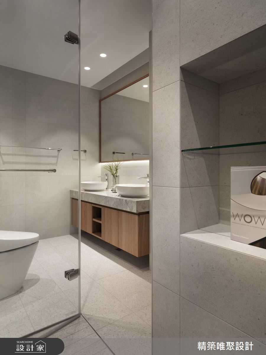 64坪新古屋(10年以下)＿現代風浴室案例圖片＿精築唯聚設計有限公司＿精築唯聚_05之23