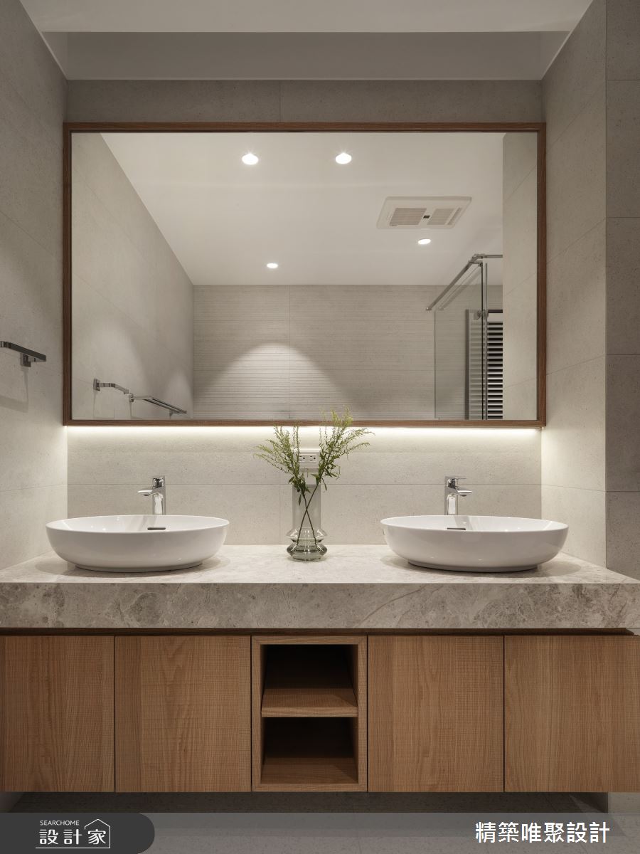 64坪新古屋(10年以下)＿現代風浴室案例圖片＿精築唯聚設計有限公司＿精築唯聚_05之24