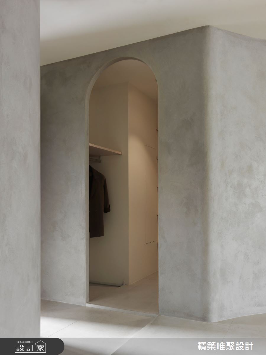 45坪中古屋(5~15年)＿侘寂風玄關案例圖片＿精築唯聚設計有限公司＿精築唯聚_06之3