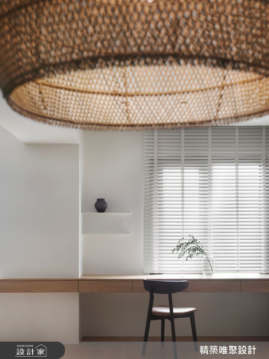 45坪中古屋(5~15年)＿侘寂風書房案例圖片＿精築唯聚設計有限公司＿精築唯聚_06之11