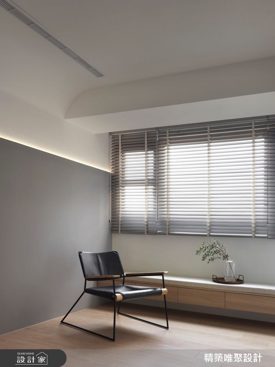 45坪中古屋(5~15年)＿侘寂風多功能室案例圖片＿精築唯聚設計有限公司＿精築唯聚_06之20