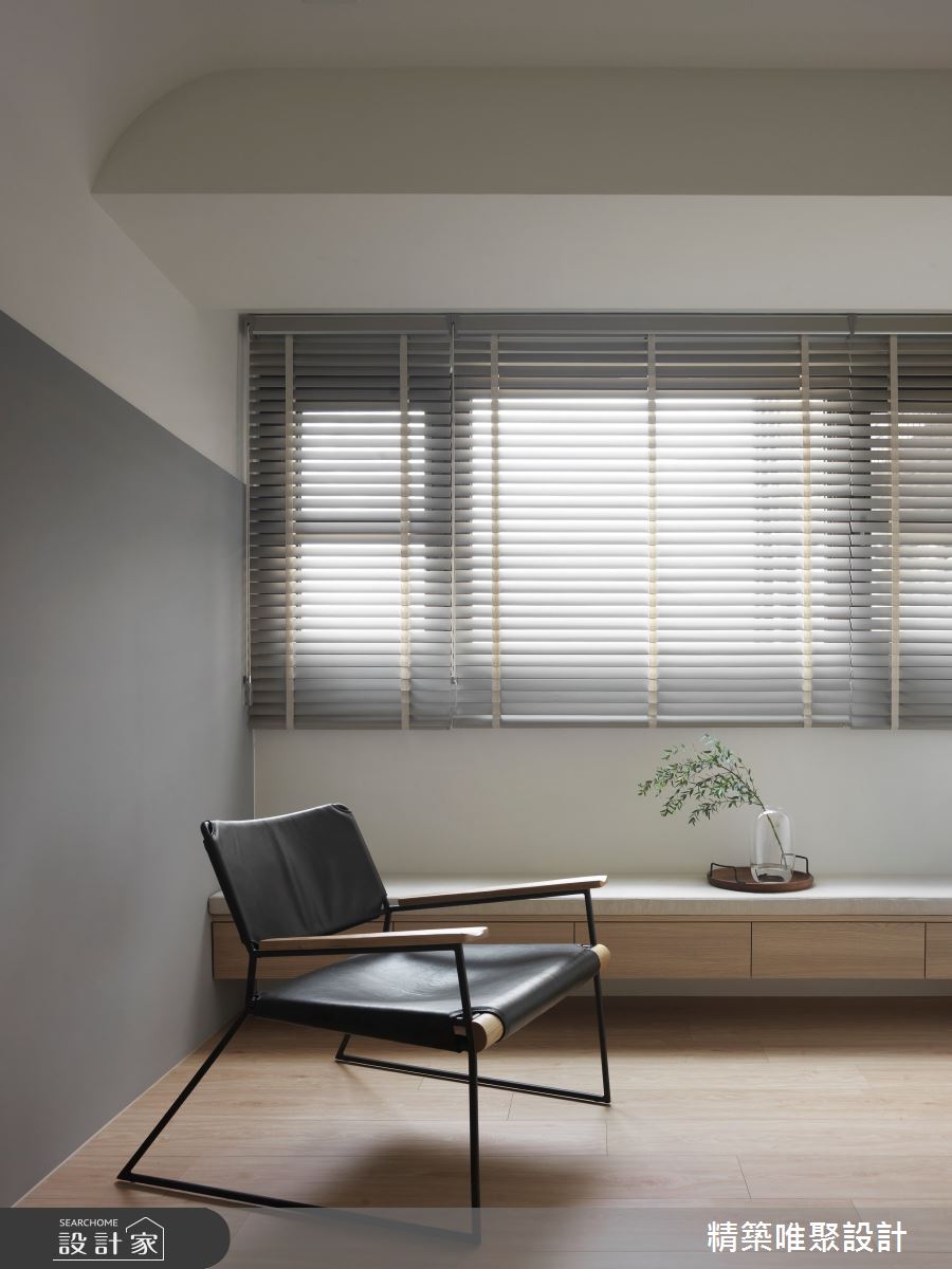45坪中古屋(5~15年)＿侘寂風多功能室案例圖片＿精築唯聚設計有限公司＿精築唯聚_06之21