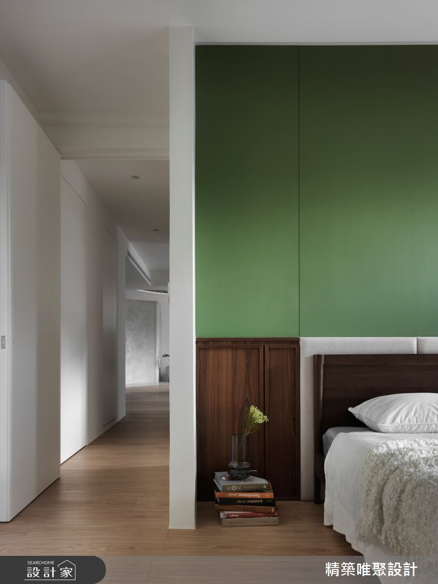 45坪中古屋(5~15年)＿侘寂風臥室案例圖片＿精築唯聚設計有限公司＿精築唯聚_06之22