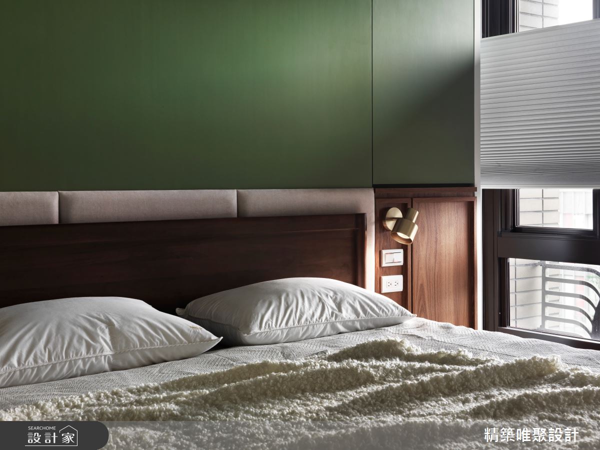 45坪中古屋(5~15年)＿侘寂風臥室案例圖片＿精築唯聚設計有限公司＿精築唯聚_06之23