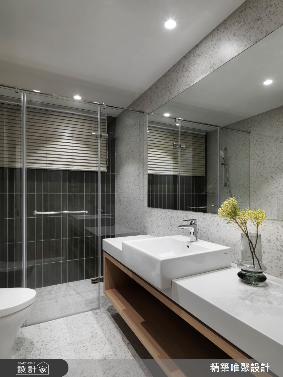 45坪中古屋(5~15年)＿侘寂風浴室案例圖片＿精築唯聚設計有限公司＿精築唯聚_06之31