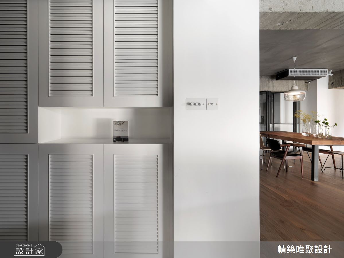 44坪中古屋(5~15年)＿簡約風玄關案例圖片＿精築唯聚設計有限公司＿精築唯聚_07之2