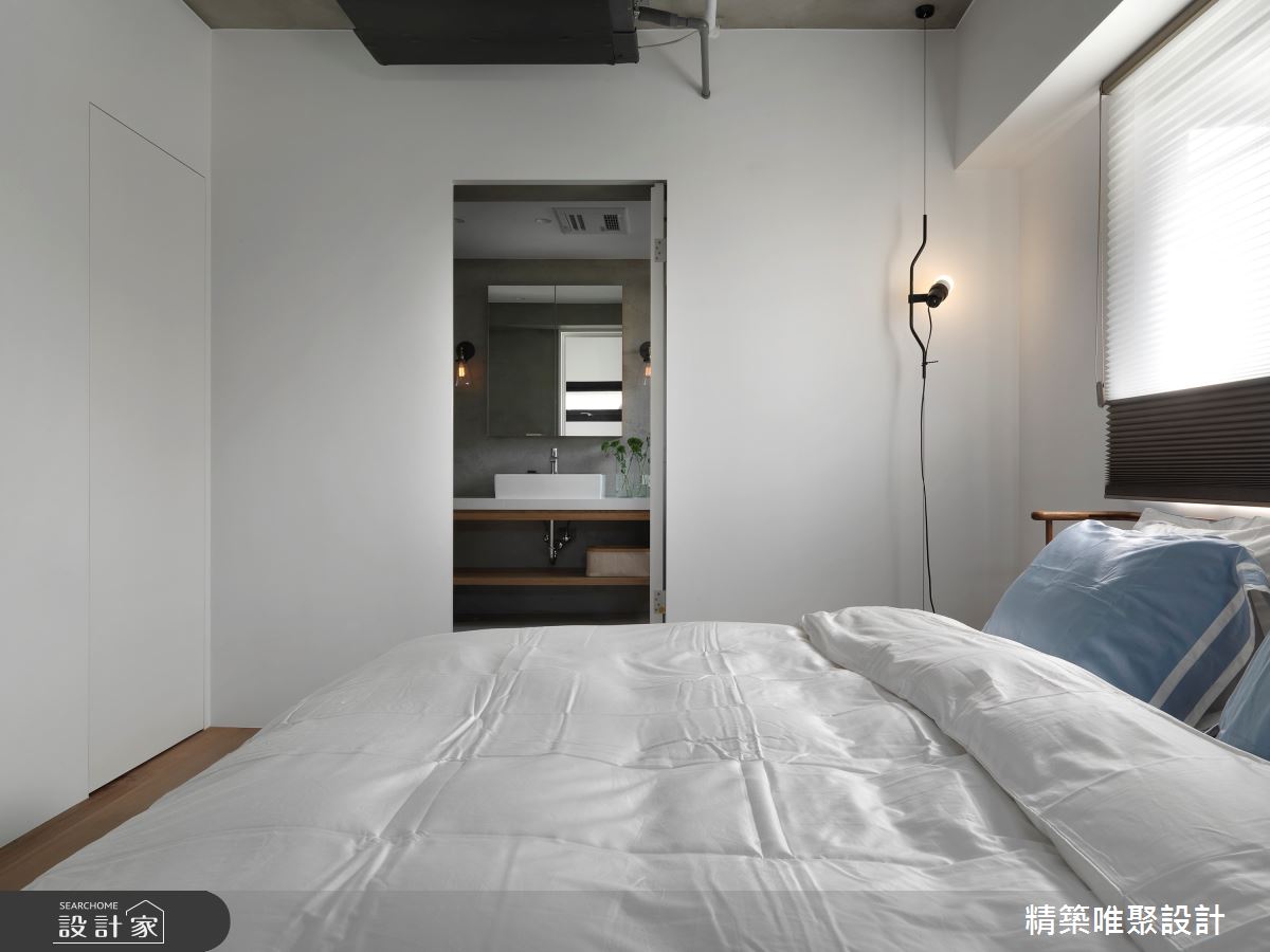 44坪中古屋(5~15年)＿簡約風臥室浴室案例圖片＿精築唯聚設計有限公司＿精築唯聚_07之16