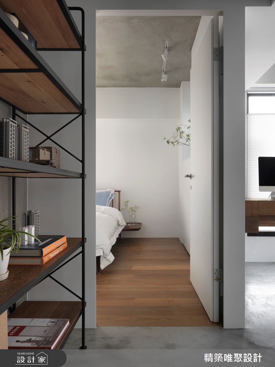 44坪中古屋(5~15年)＿簡約風臥室案例圖片＿精築唯聚設計有限公司＿精築唯聚_07之13