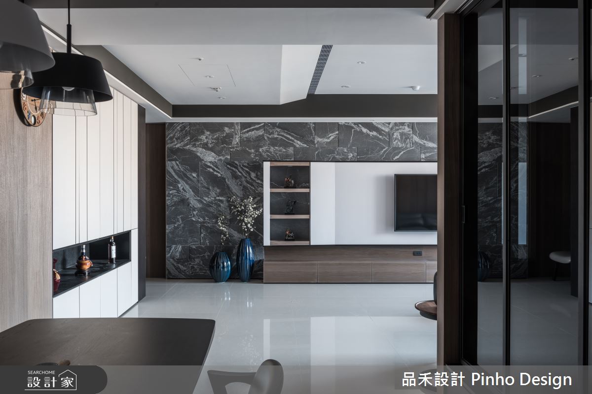 45坪新成屋(5年以下)＿人文禪風客廳餐廳案例圖片＿品禾設計＿品禾設計05_45坪人文禪風之4