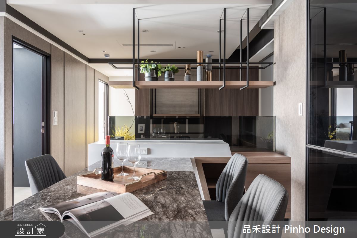 36坪新成屋(5年以下)＿奢華風餐廳案例圖片＿品禾設計＿品禾設計06_36坪奢華風之11