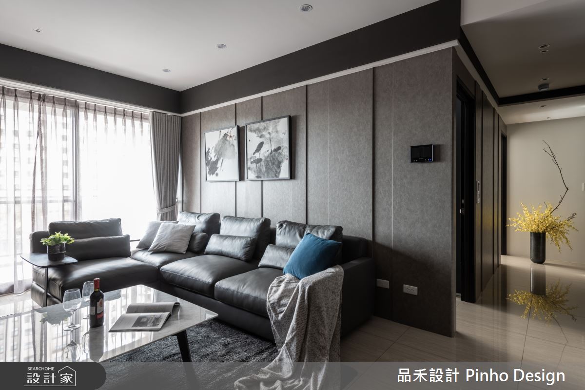 36坪新成屋(5年以下)＿奢華風客廳案例圖片＿品禾設計＿品禾設計06_36坪奢華風之8