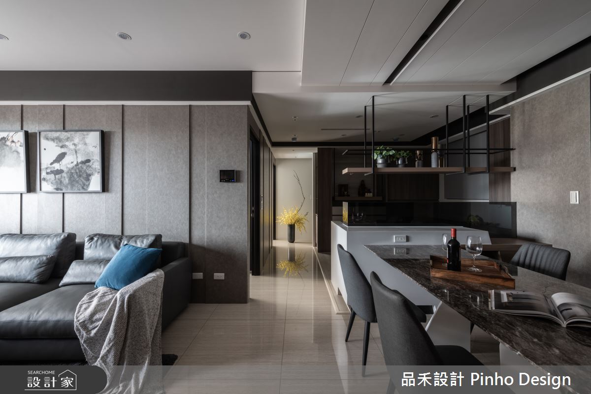 36坪新成屋(5年以下)＿奢華風客廳餐廳案例圖片＿品禾設計＿品禾設計06_36坪奢華風之10