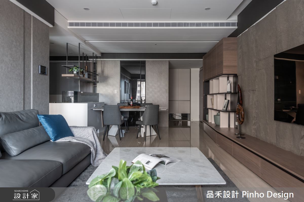 36坪新成屋(5年以下)＿奢華風客廳餐廳案例圖片＿品禾設計＿品禾設計06_36坪奢華風之13