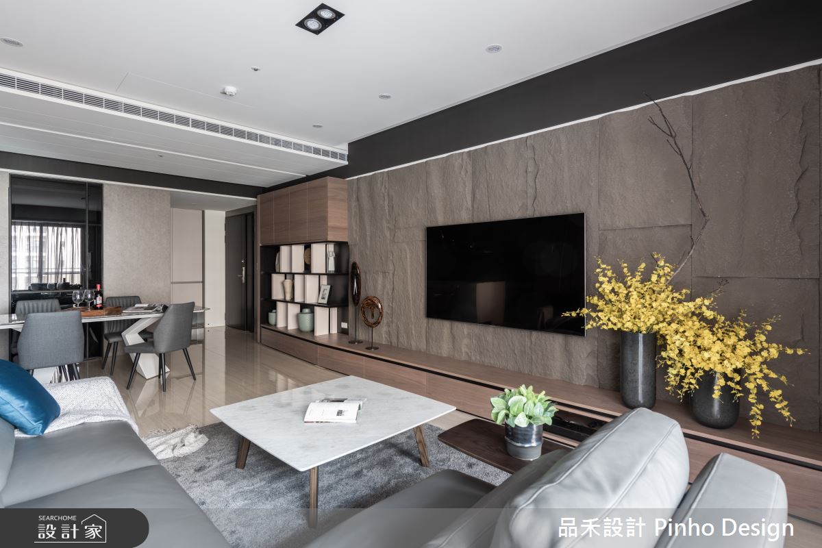 36坪新成屋(5年以下)＿奢華風客廳餐廳案例圖片＿品禾設計＿品禾設計06_36坪奢華風之14