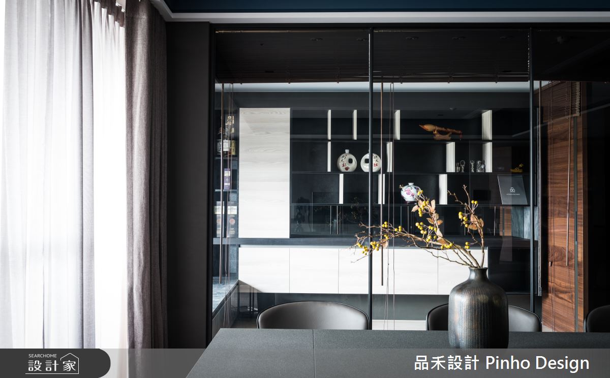 55坪中古屋(5~15年)＿人文禪風餐廳書房工作區多功能室案例圖片＿品禾設計＿品禾設計08_55坪人文禪風之17