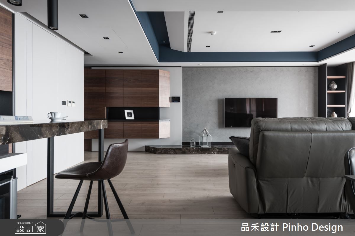55坪中古屋(5~15年)＿人文禪風客廳吧檯案例圖片＿品禾設計＿品禾設計08_55坪人文禪風之7