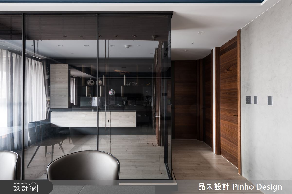 55坪中古屋(5~15年)＿人文禪風書房走廊工作區多功能室案例圖片＿品禾設計＿品禾設計08_55坪人文禪風之16