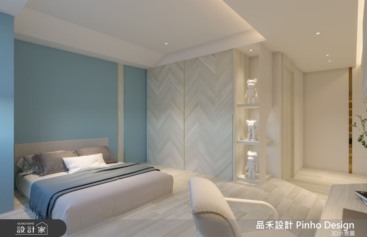 55坪毛胚屋＿奢華風臥室案例圖片＿品禾設計＿品禾設計10_55坪奢華風之54