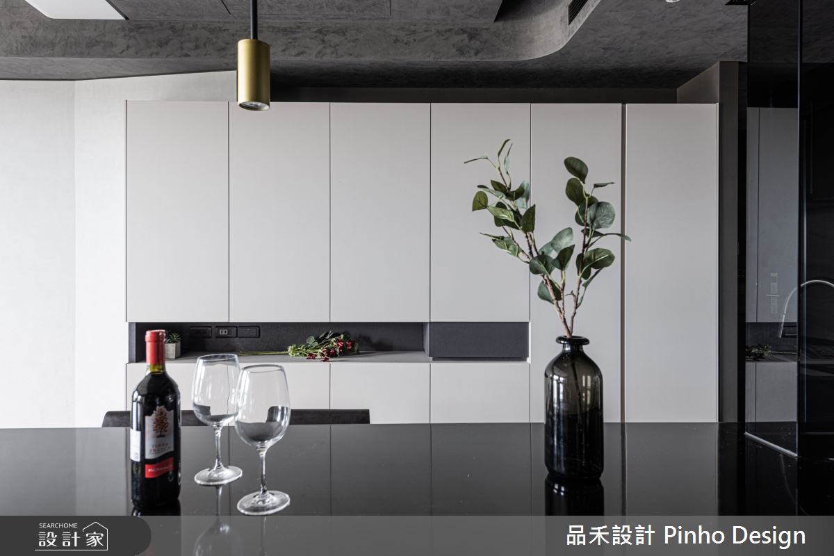 33坪新成屋(5年以下)＿現代風吧檯案例圖片＿品禾設計＿品禾設計11_33坪現代風之16