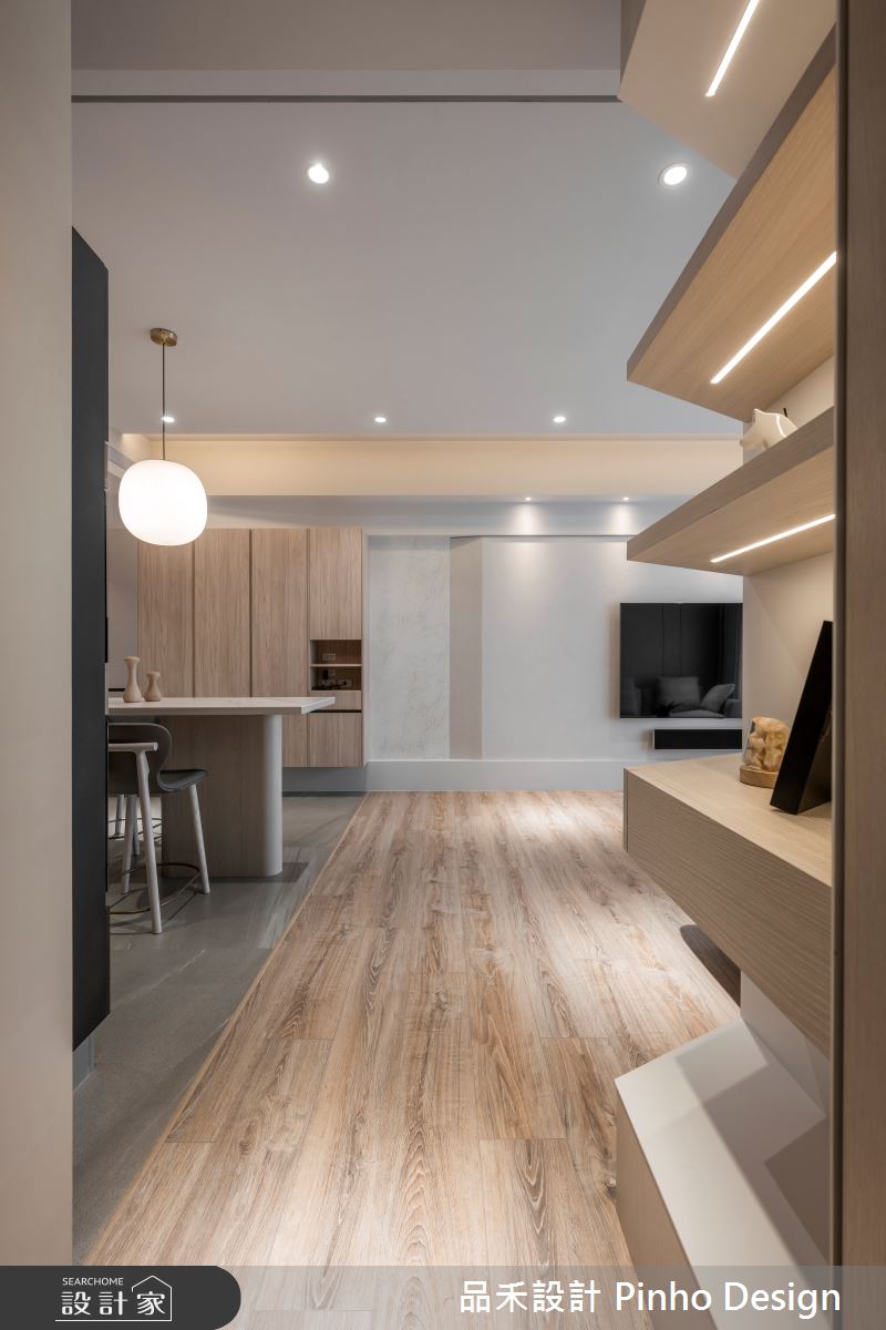 27坪新成屋(5年以下)＿北歐風客廳餐廳走廊案例圖片＿品禾設計＿品禾設計12_27坪北歐風之7