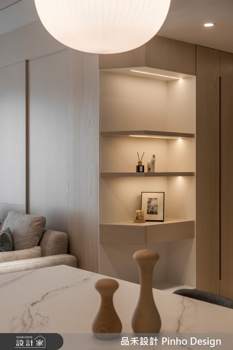 27坪新成屋(5年以下)＿北歐風客廳餐廳案例圖片＿品禾設計＿品禾設計12_27坪北歐風之8