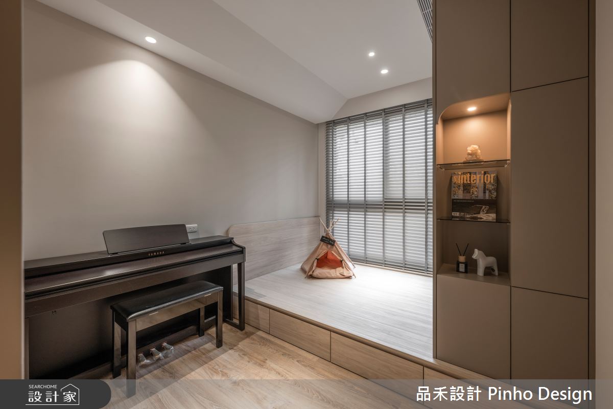 27坪新成屋(5年以下)＿北歐風和室多功能室案例圖片＿品禾設計＿品禾設計12_27坪北歐風之10
