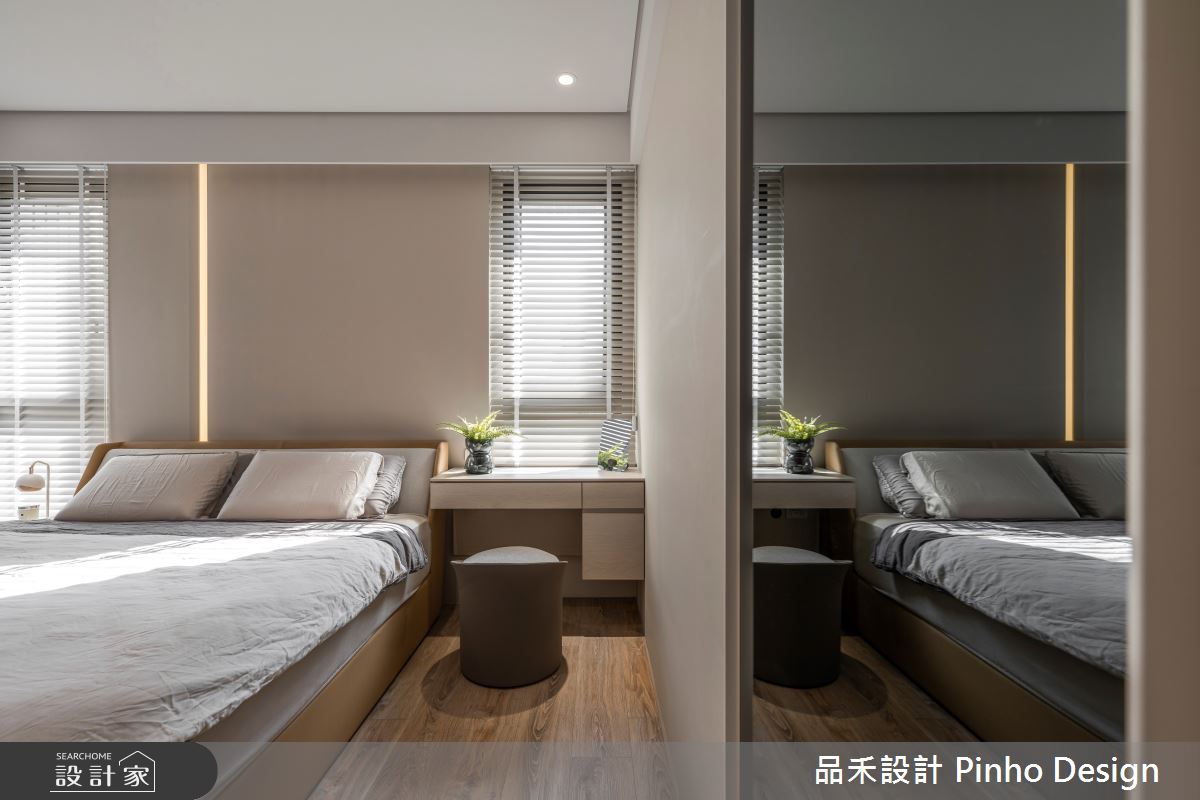 27坪新成屋(5年以下)＿北歐風臥室案例圖片＿品禾設計＿品禾設計12_27坪北歐風之13