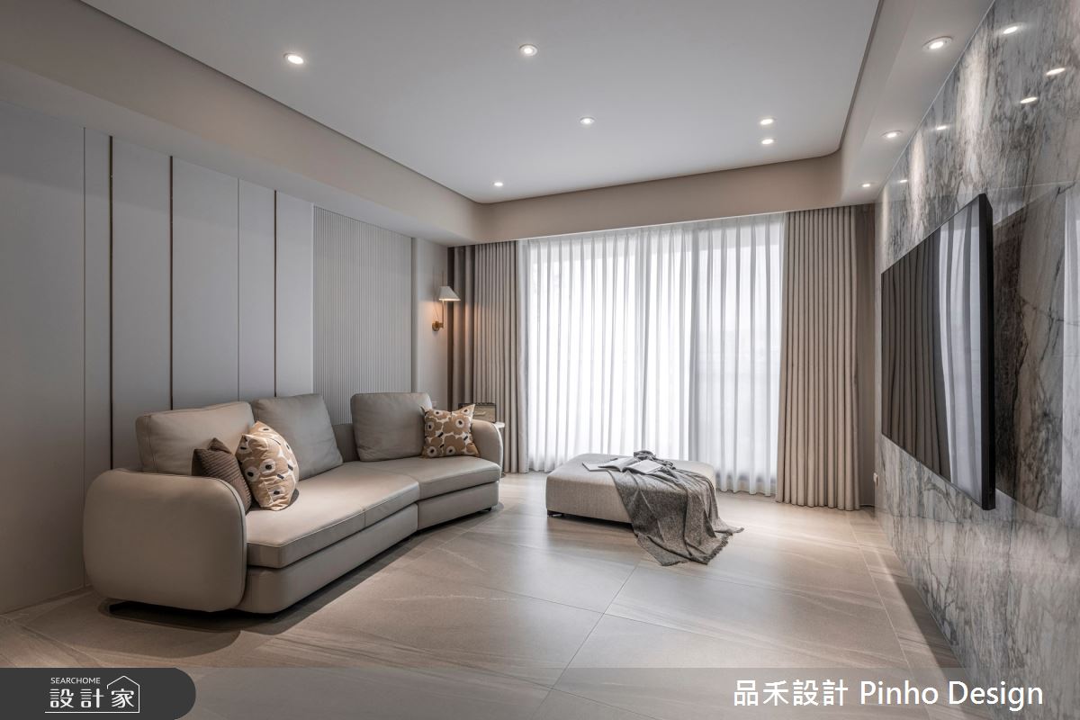 36坪新成屋(5年以下)＿美式風客廳案例圖片＿品禾設計＿品禾設計13_36坪美式風之5