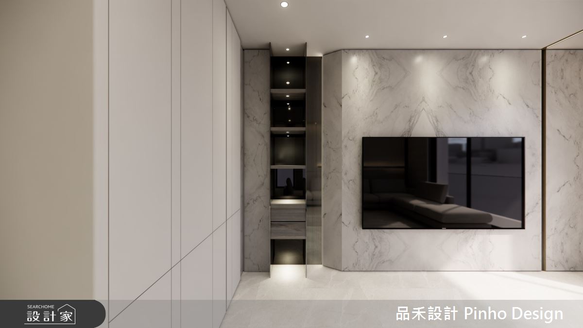 180坪新成屋(5年以下)＿簡約風客廳案例圖片＿品禾設計＿品禾設計22_180坪簡約風之2