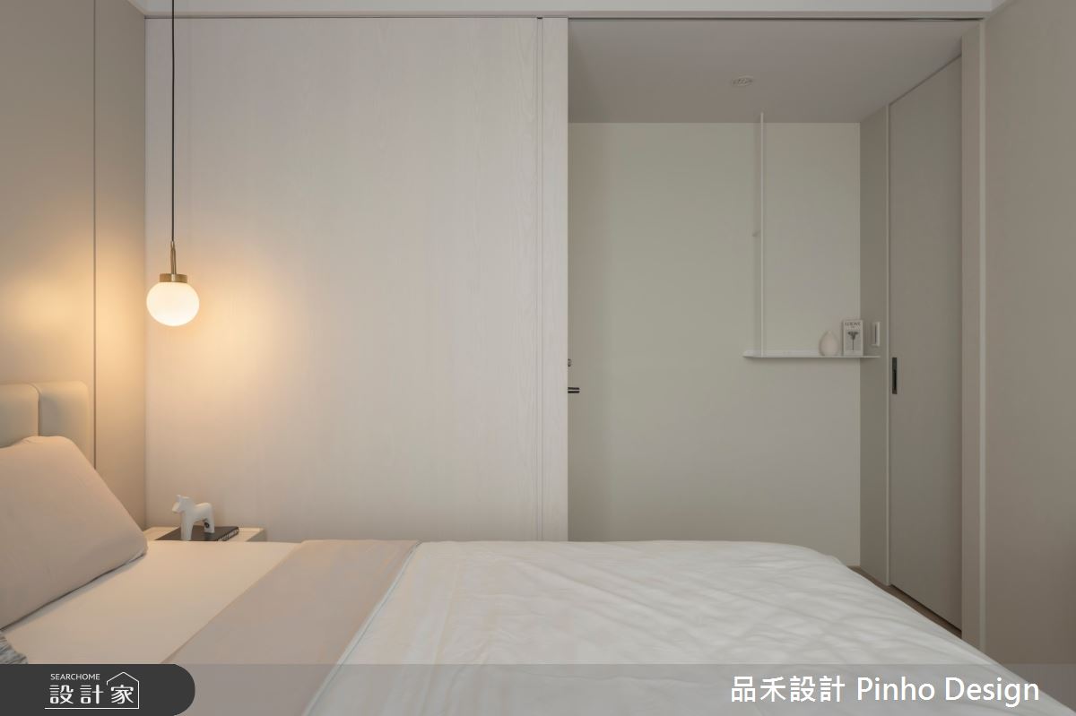 40坪新成屋(5年以下)＿簡約風臥室案例圖片＿品禾設計＿品禾設計23_40坪簡約風之11