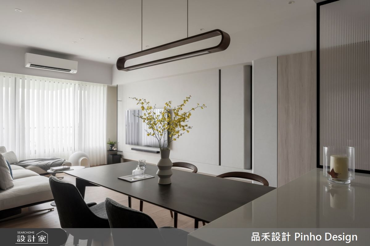 40坪新成屋(5年以下)＿簡約風客廳餐廳案例圖片＿品禾設計＿品禾設計23_40坪簡約風之3
