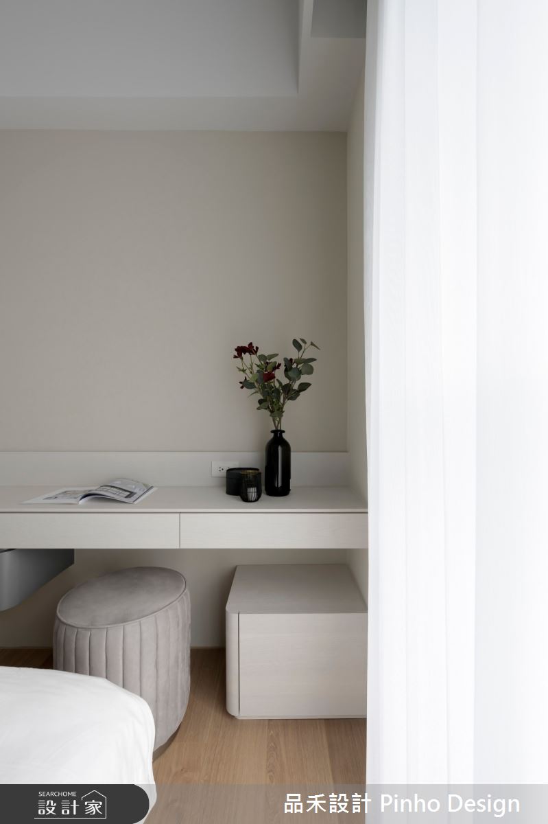 40坪新成屋(5年以下)＿簡約風臥室案例圖片＿品禾設計＿品禾設計23_40坪簡約風之9