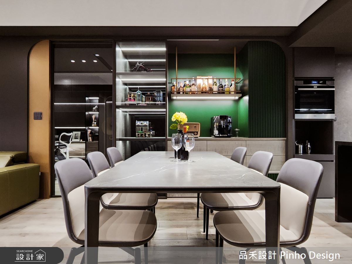 55坪新成屋(5年以下)＿現代風餐廳案例圖片＿品禾設計＿品禾設計26_55坪現代風之3