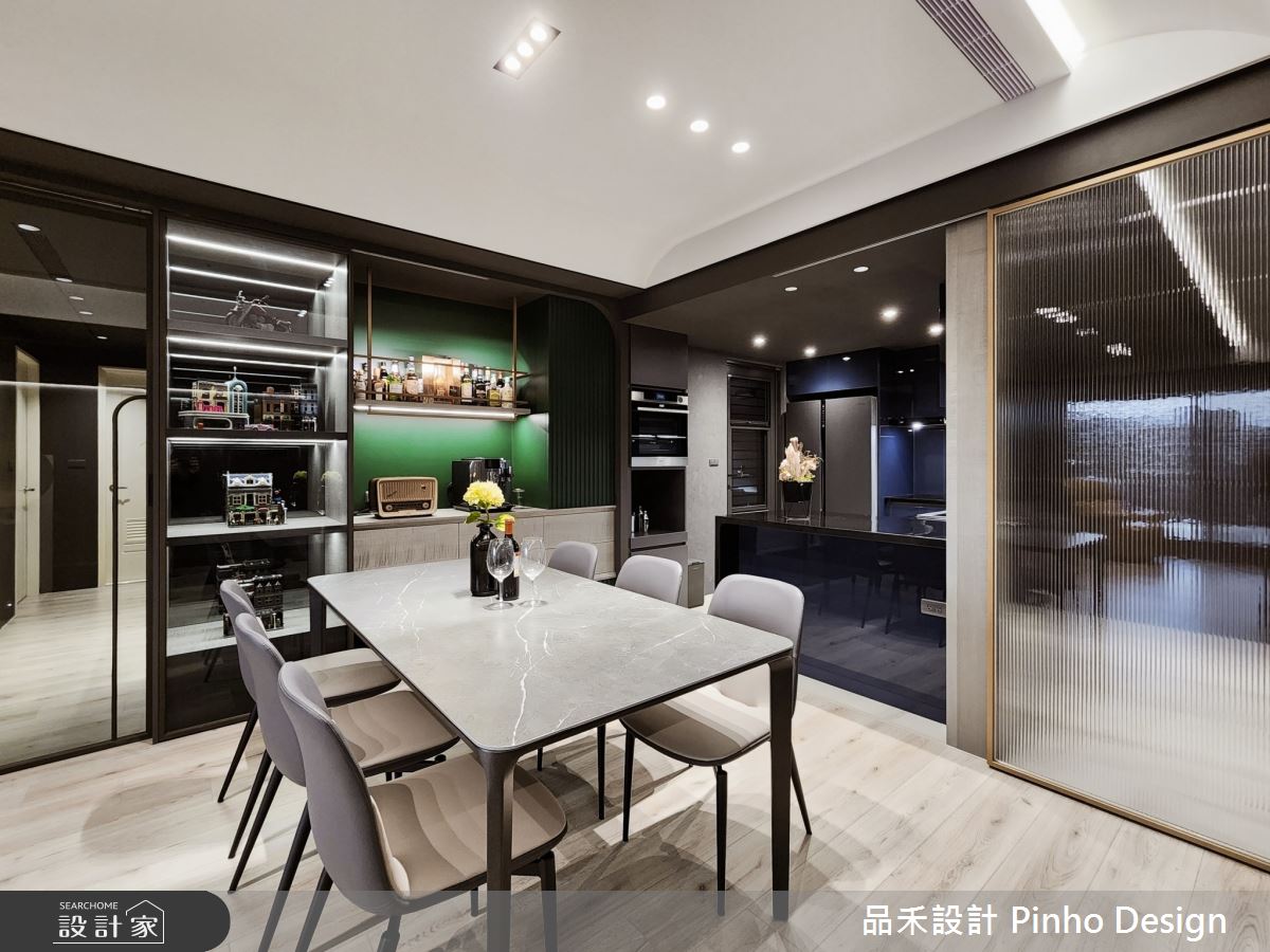 55坪新成屋(5年以下)＿現代風餐廳廚房案例圖片＿品禾設計＿品禾設計26_55坪現代風之4