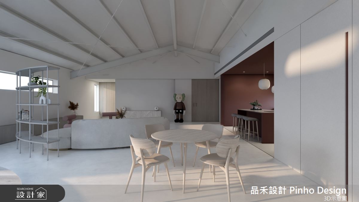 55坪新成屋(5年以下)＿簡約風客廳餐廳廚房案例圖片＿品禾設計＿品禾設計29_55坪簡約風之8