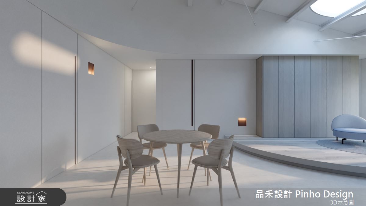 55坪新成屋(5年以下)＿簡約風餐廳案例圖片＿品禾設計＿品禾設計29_55坪簡約風之13