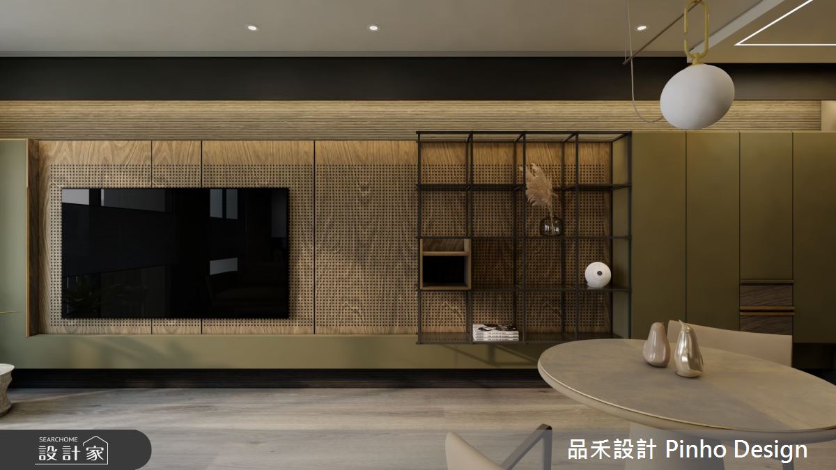 35坪新成屋(5年以下)＿美式簡約風客廳餐廳案例圖片＿品禾設計＿品禾設計31_35坪美式簡約風之3