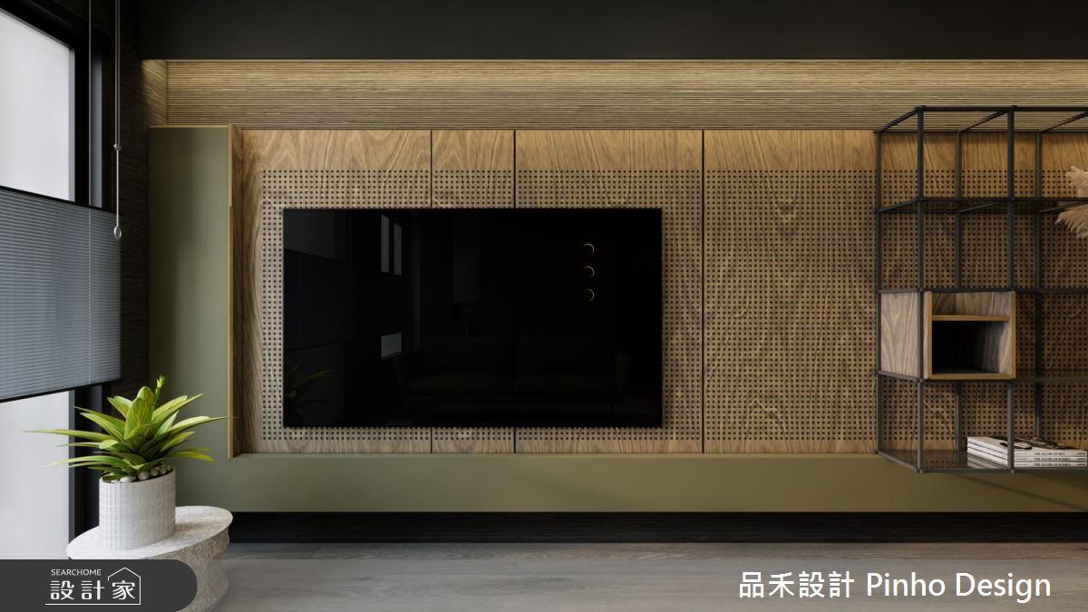 35坪新成屋(5年以下)＿美式簡約風客廳案例圖片＿品禾設計＿品禾設計31_35坪美式簡約風之6