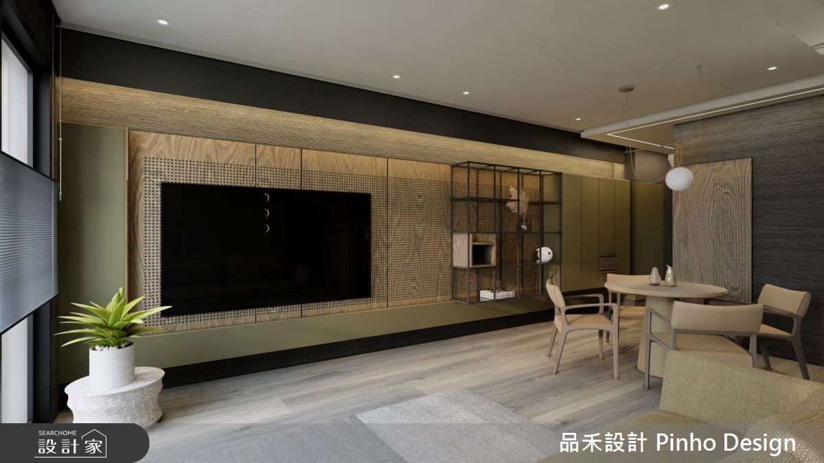 35坪新成屋(5年以下)＿美式簡約風客廳餐廳案例圖片＿品禾設計＿品禾設計31_35坪美式簡約風之8