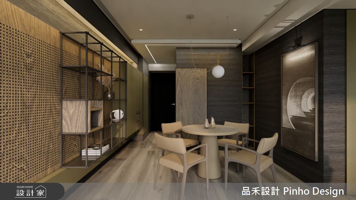 35坪新成屋(5年以下)＿美式簡約風玄關餐廳案例圖片＿品禾設計＿品禾設計31_35坪美式簡約風之10